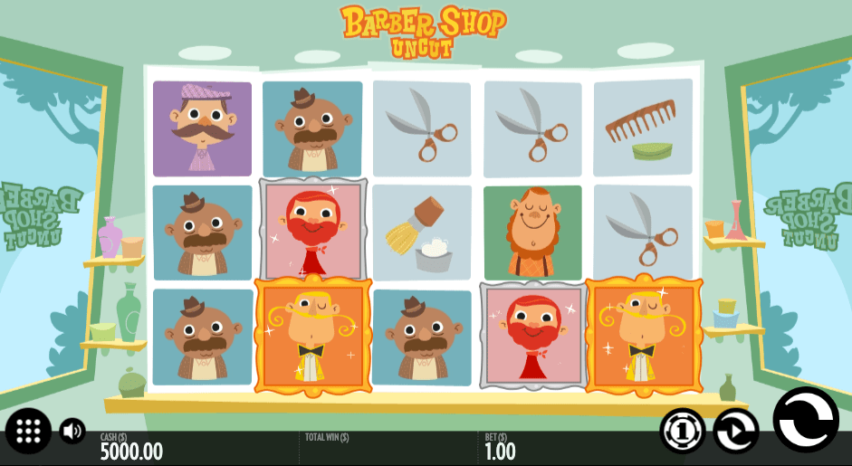 AN image of the Barber Shop Uncut slot game