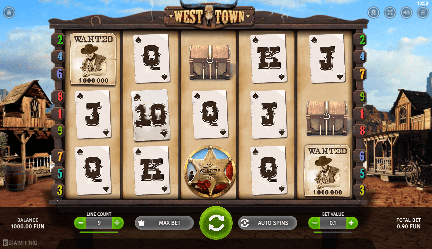 West Town Slot Screenshot