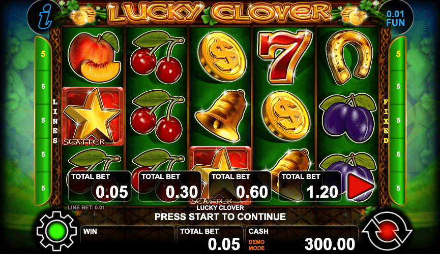 Lucky Clover Slot Screenshot