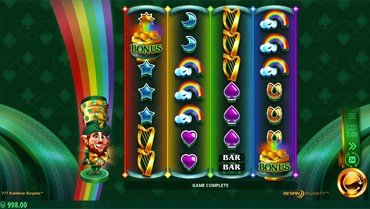 777 Rainbow Respins slot screenshot