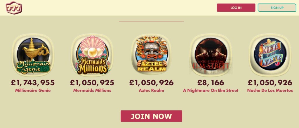 Screenshots 777 casino Jackpots 