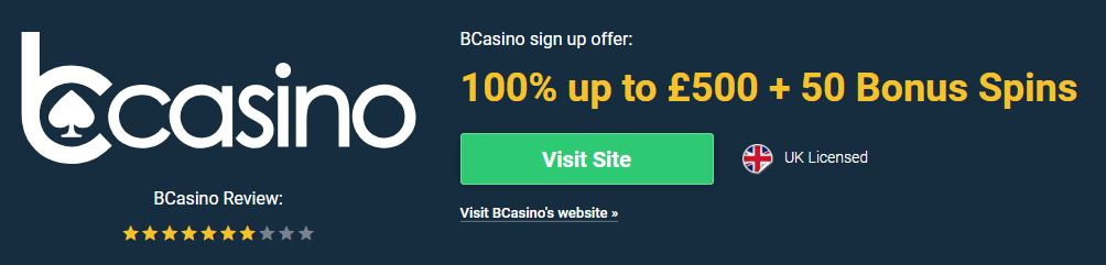 BCasino Signup Offer