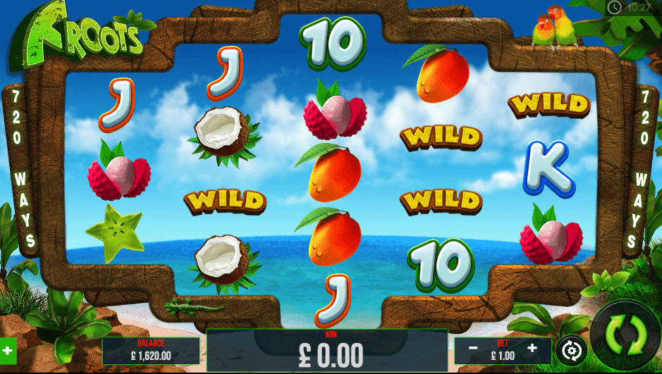 An image of the Froots Slot Game
