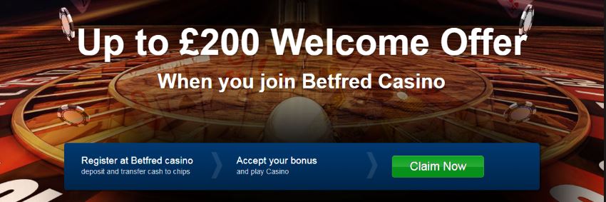 Betfred Welcome Bonus