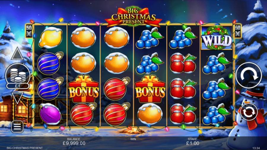 Big Christmas Present Slot Screenshot