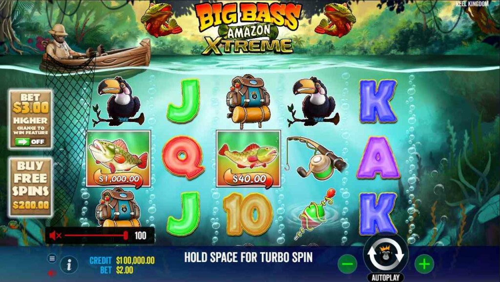 Big Bass Amazon Xtreme Gameplay screenshot