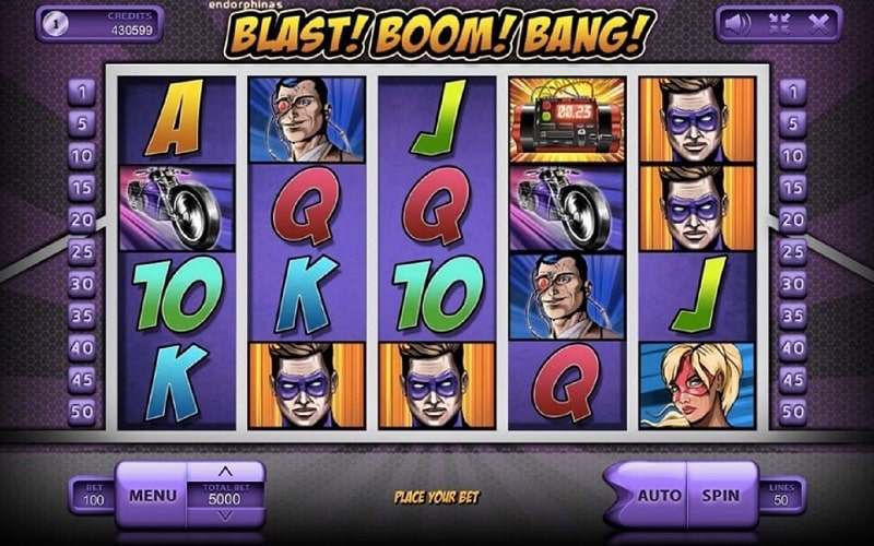 Blast Boom Bang Endorphina Video Slot