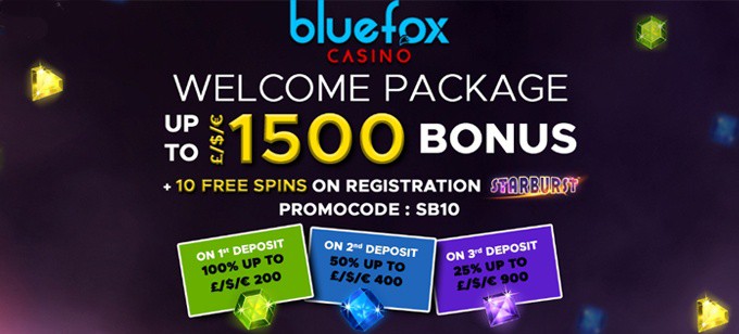 Bluefox Welcome Bonus