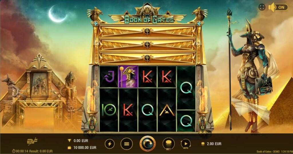 Screensot of Book of Gates BF Mystery Jackpots