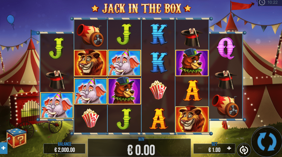 An image of the Jack in the Box Slot Game