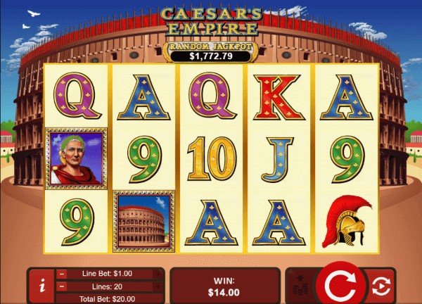 Caeser's Empire Slot screenshot