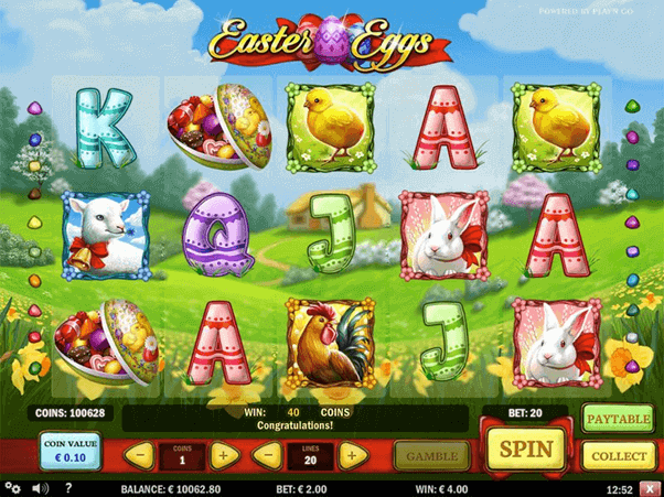 Easter Eggs game Play'n Go