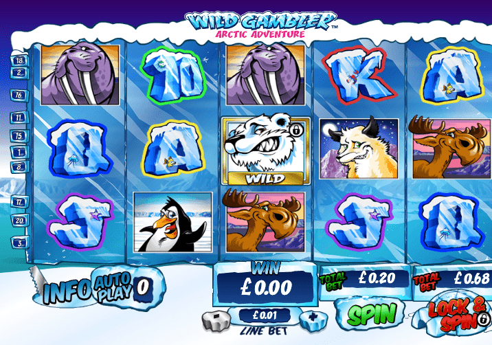 An image of the Wild Gambler slot game