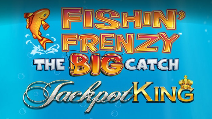 Fishin' Frenzy The Big Catch Jackpot King Logo