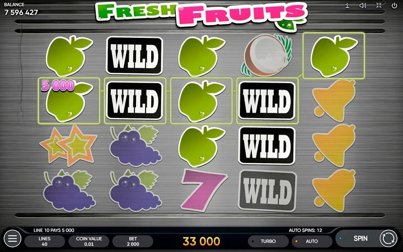 Fresh Fruits Endorphina Video Slot