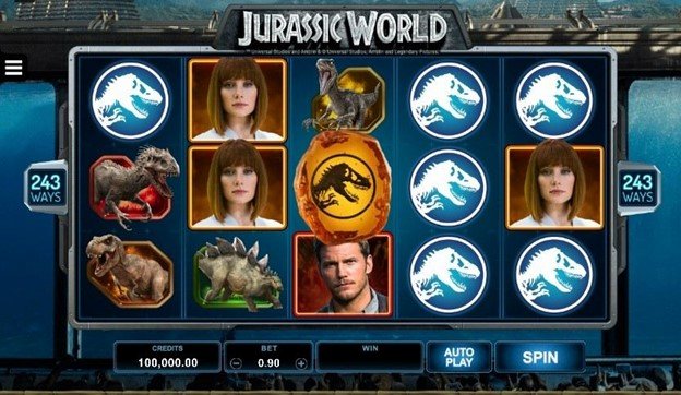 Screenshot from Jurassic World Game