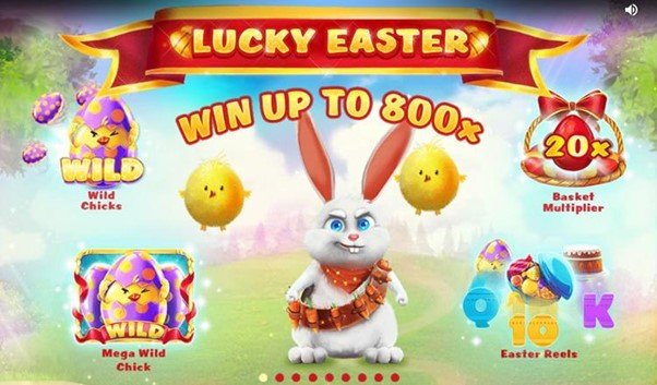 Lucky Easter game Red tiger