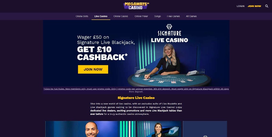 Megaways Casino Live