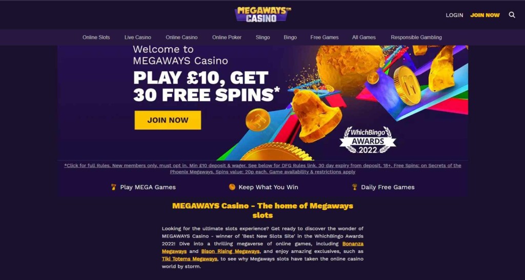 Megaways Casino Gamesys