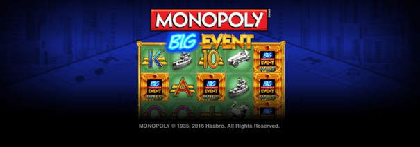 An image of the Monopoly Big Event game logo