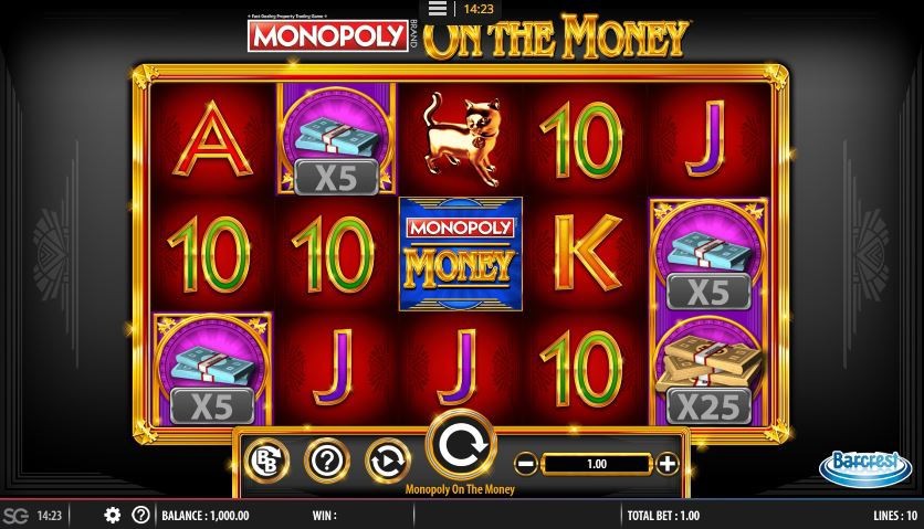 Screenshot Monopoly On the Money