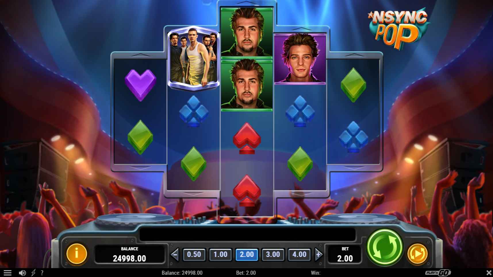 NSYNC Pop Gameplay Screenshot