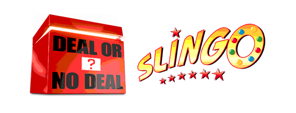 An image of the Deal or No Deal Slingo logo