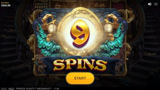 Pirates Plenty Free Spins Screenshot