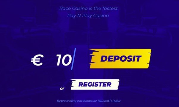 Screenshot Race Casino Deposit