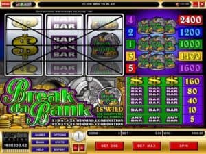 Royal Vegas Casino - Break Da Bank Slot Game