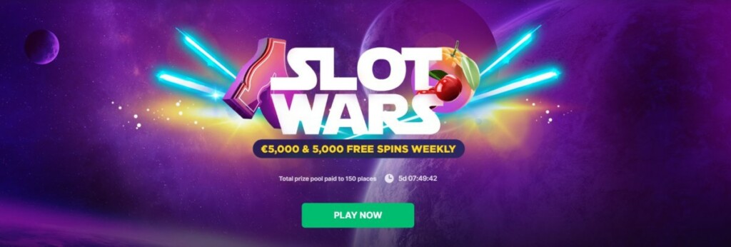 Bitstarz Slot Wars Weekly promotion 