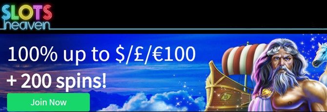 Slots Heaven Promo