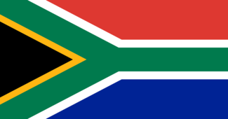 South Africa flag 325x170