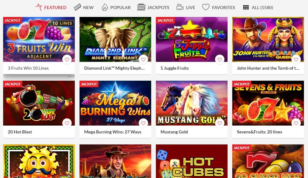 StarCasino Games