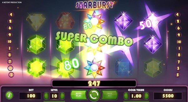 Starburst demo game screenshot