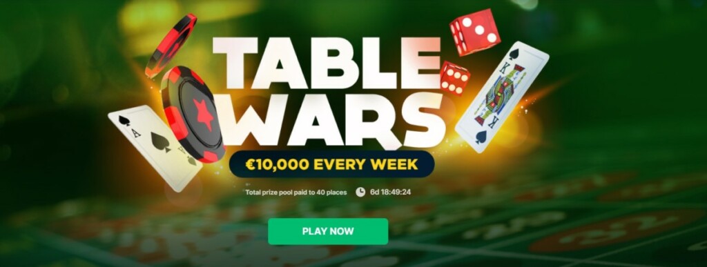 Bitstarz Table Wars weekly promotion
