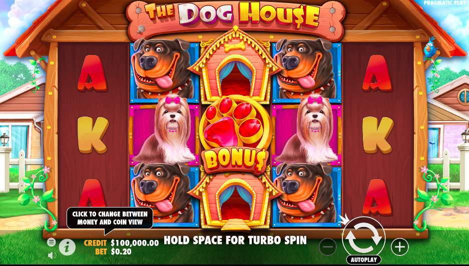 The Dog House Original Slot Screenshot