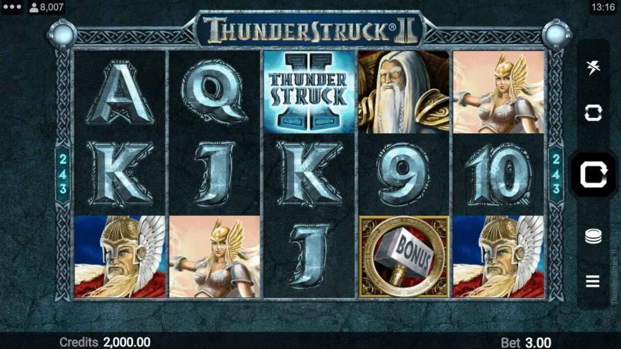 Thunderstruck II Gameplay Screenshot