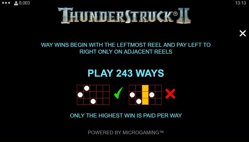 Thunderstruck II How To Win