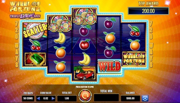 Wheel of Fortune: Triple Extreme! Spin slot