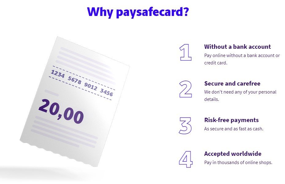 Why paysafecard