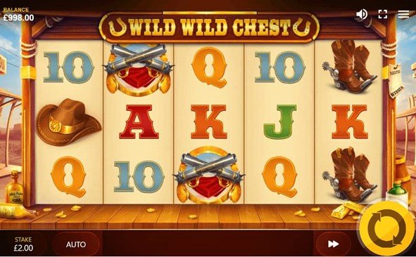 A screenshot of Wild Wild Chest slot
