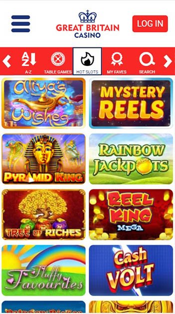 great britain casino mobile app
