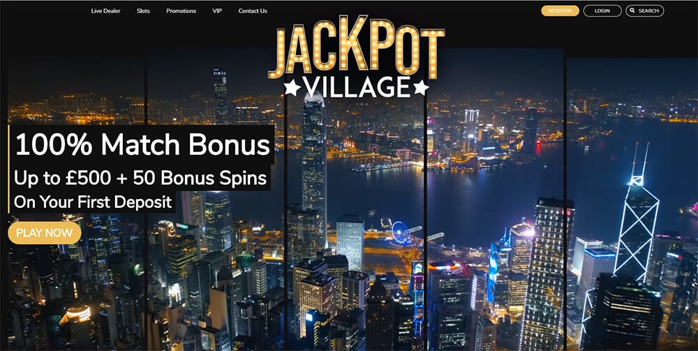 Jackpot Village Casino Homepage