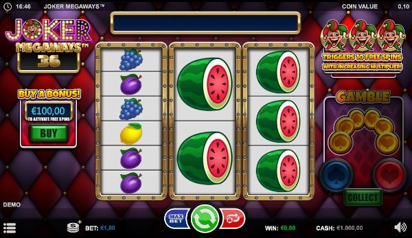 Joker Megaways Screenshot Gameplay