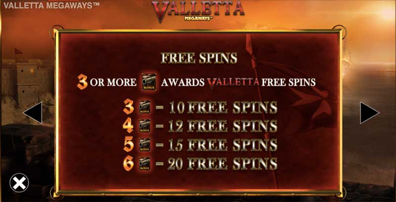 valletta-megaways-free-spins